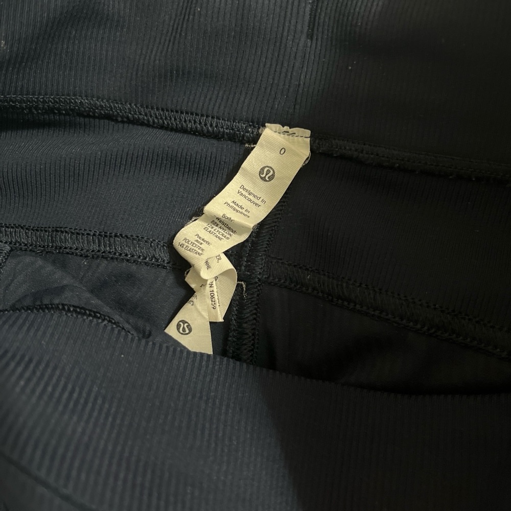 lululemon athletica pants - Blue, Black, and Pink. 3 pairs. - Picture 5 of 5